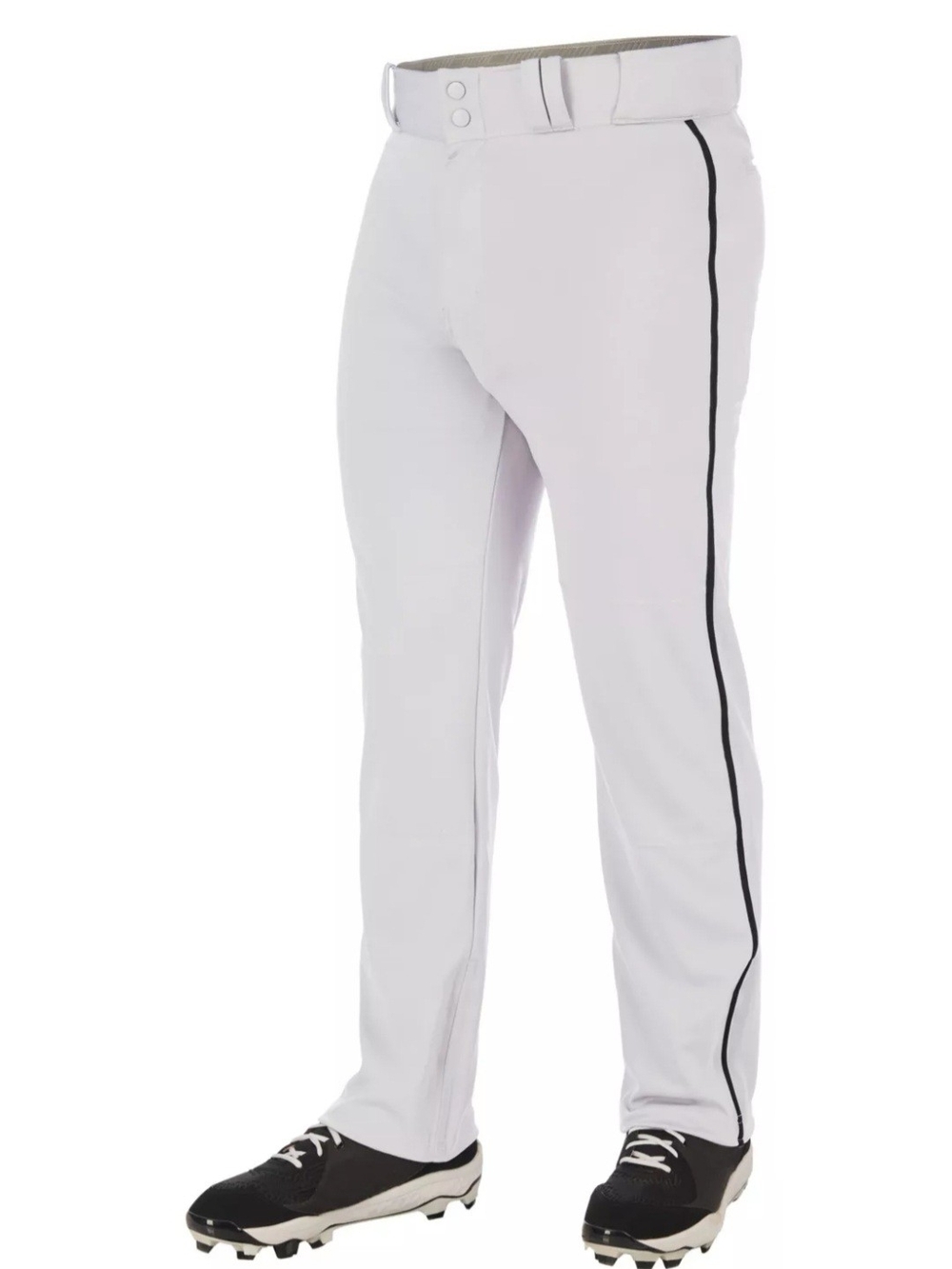CHAMPRO Boys' Open Bottom Piped Baseball Pants